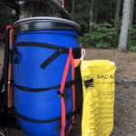 Algonquin Park Garbage bag and Food Barrel